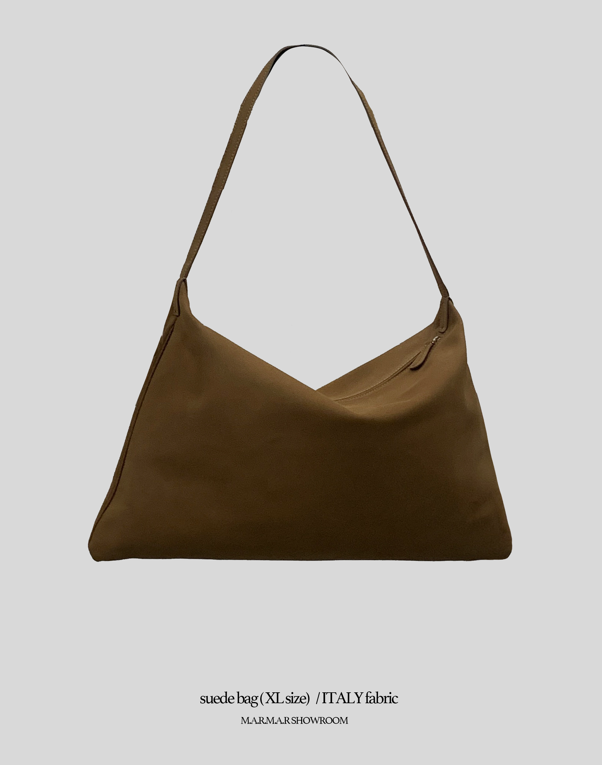 [마르마르쇼룸] suede bag ( XL size)   / ITALY fabric🇮🇹